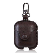 Load image into Gallery viewer, Headphone Case For Airpods Leather Case Luxury Genuine Cover For Apple AirPods 2 Case Air pods Earpods Accessories Earphone Bags