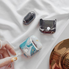 Load image into Gallery viewer, Earphone Case For Airpods 2 Case Luxury Marble Hard Headphone Case Protective Cover Accessories