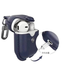 Load image into Gallery viewer, Headphone Case For Airpods Leather Case Luxury Genuine Cover For Apple AirPods 2 Case Air pods Earpods Accessories Earphone Bags
