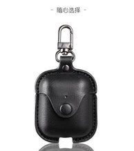 Load image into Gallery viewer, Headphone Case For Airpods Leather Case Luxury Genuine Cover For Apple AirPods 2 Case Air pods Earpods Accessories Earphone Bags
