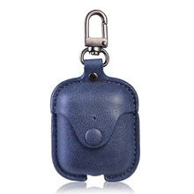 Load image into Gallery viewer, Headphone Case For Airpods Leather Case Luxury Genuine Cover For Apple AirPods 2 Case Air pods Earpods Accessories Earphone Bags