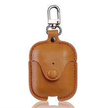 Load image into Gallery viewer, Headphone Case For Airpods Leather Case Luxury Genuine Cover For Apple AirPods 2 Case Air pods Earpods Accessories Earphone Bags