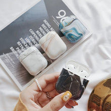 Load image into Gallery viewer, Earphone Case For Airpods 2 Case Luxury Marble Hard Headphone Case Protective Cover Accessories