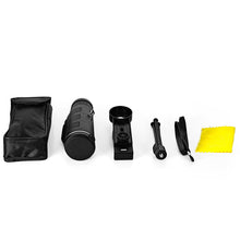 Load image into Gallery viewer, Lens for phone 40X60 Zoom for Smartphone Monocular Telescope Scope Camera Camping Hiking Fishing with Compass Phone Clip Tripod