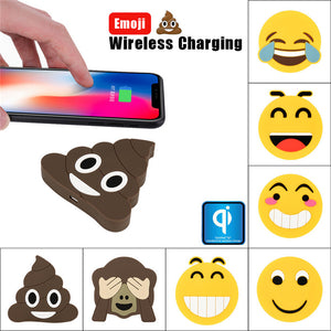 Phone Chargers QI Wireless Charging Station Emoji