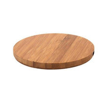 Load image into Gallery viewer, Bamboo 10W Qi Wireless Charger