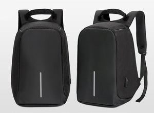 14 Inch with USB Interface Waterproof Nylon Laptop Notebook Backpack Bags Case School Backpack for Men Women Student Travel