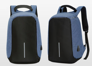 14 Inch with USB Interface Waterproof Nylon Laptop Notebook Backpack Bags Case School Backpack for Men Women Student Travel