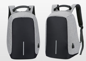 14 Inch with USB Interface Waterproof Nylon Laptop Notebook Backpack Bags Case School Backpack for Men Women Student Travel